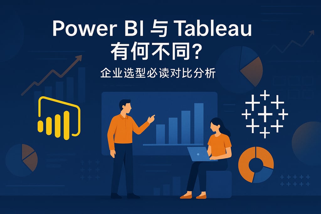 Power BI与Tableau技术有何不同？企业选型必读对比分析